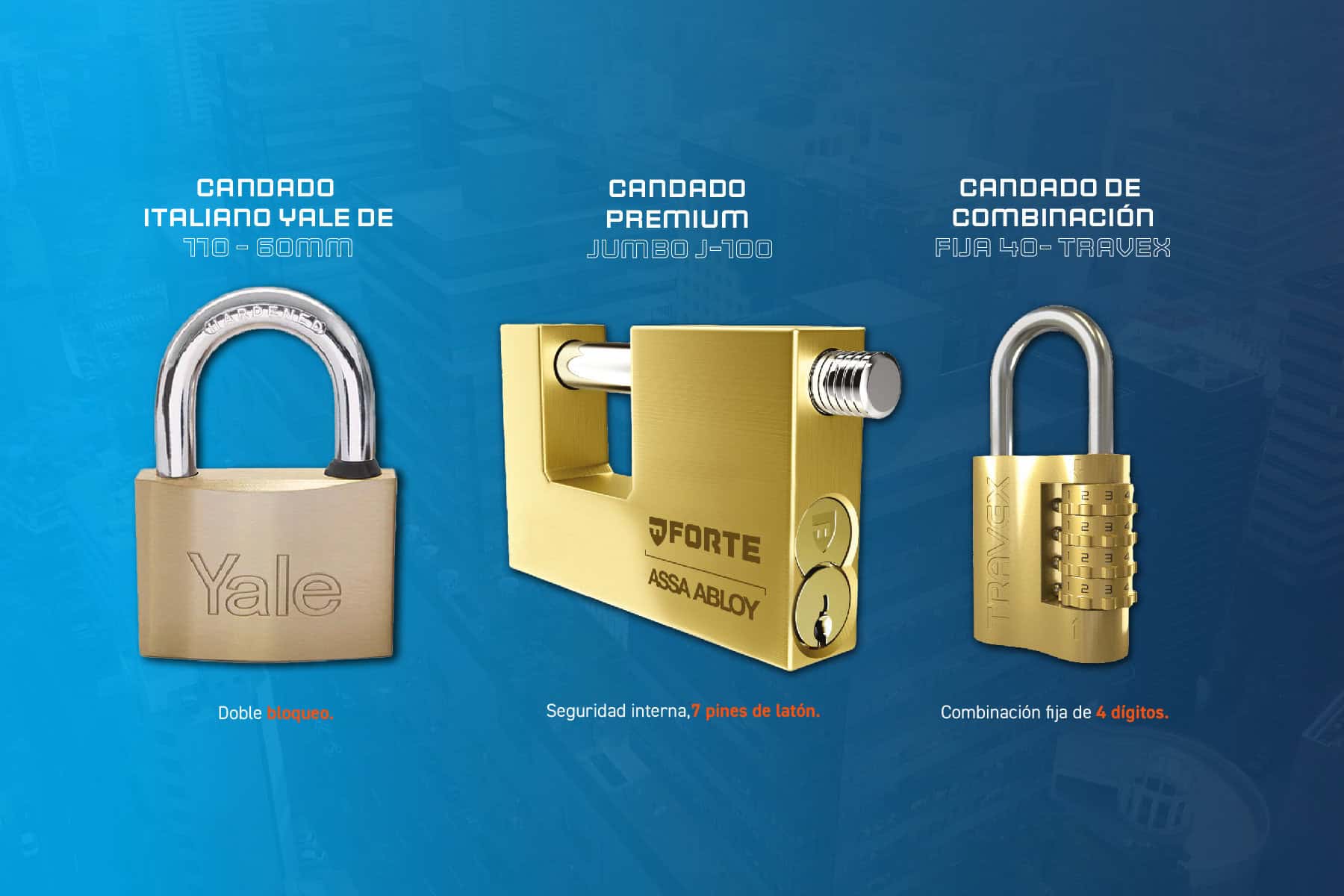 candados marcas Candados de seguridad